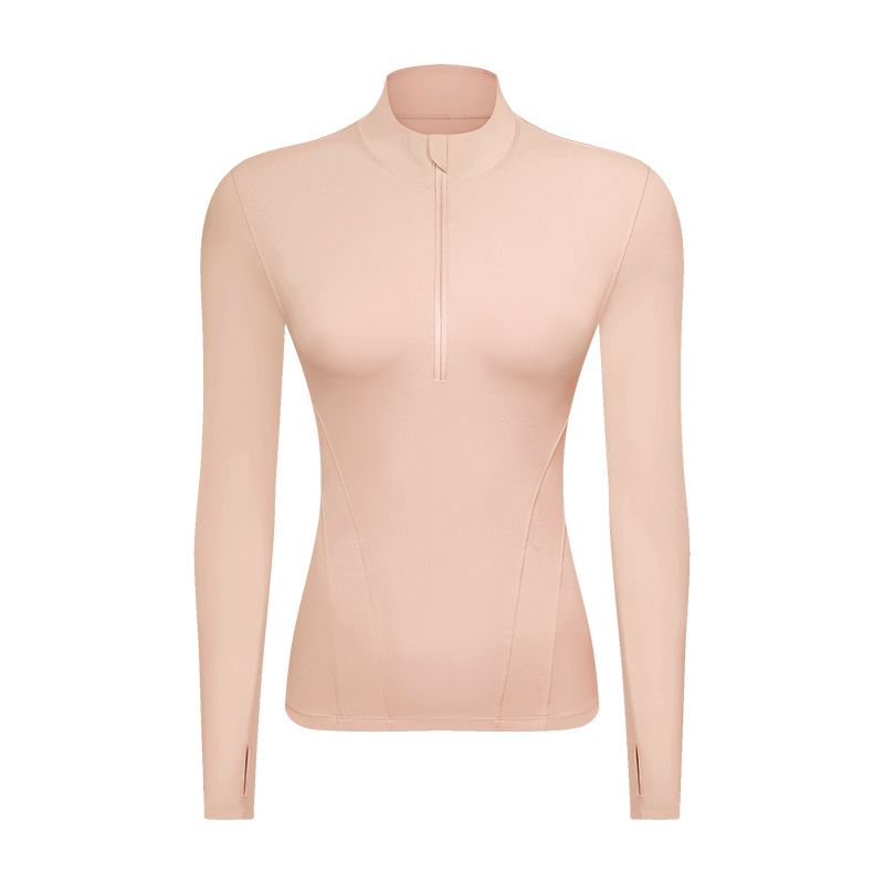 Half Zip Stand Collar Yoga Jacket