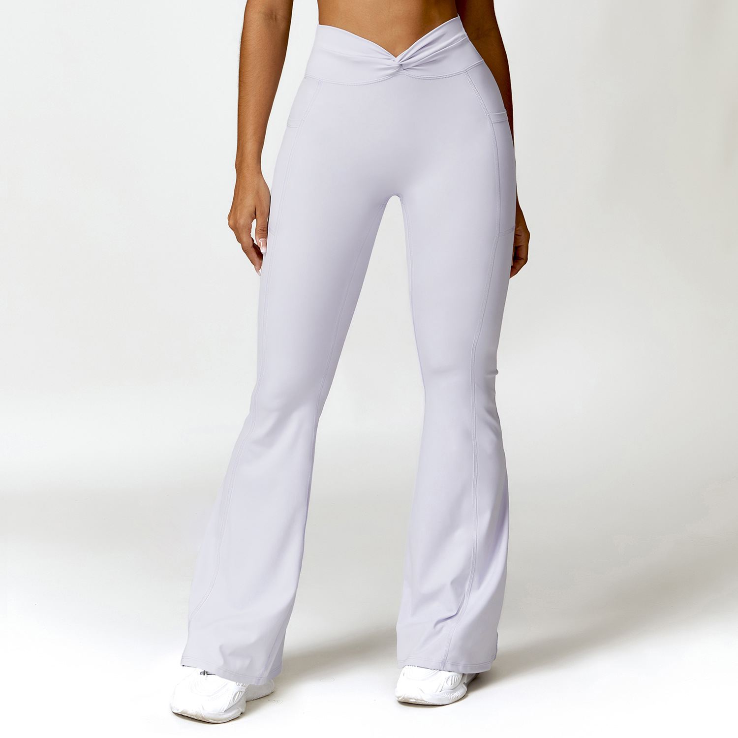 High-Waist Flare Leggings