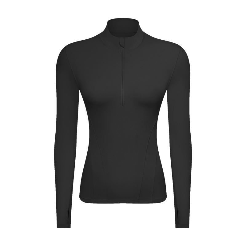 Half Zip Stand Collar Yoga Jacket