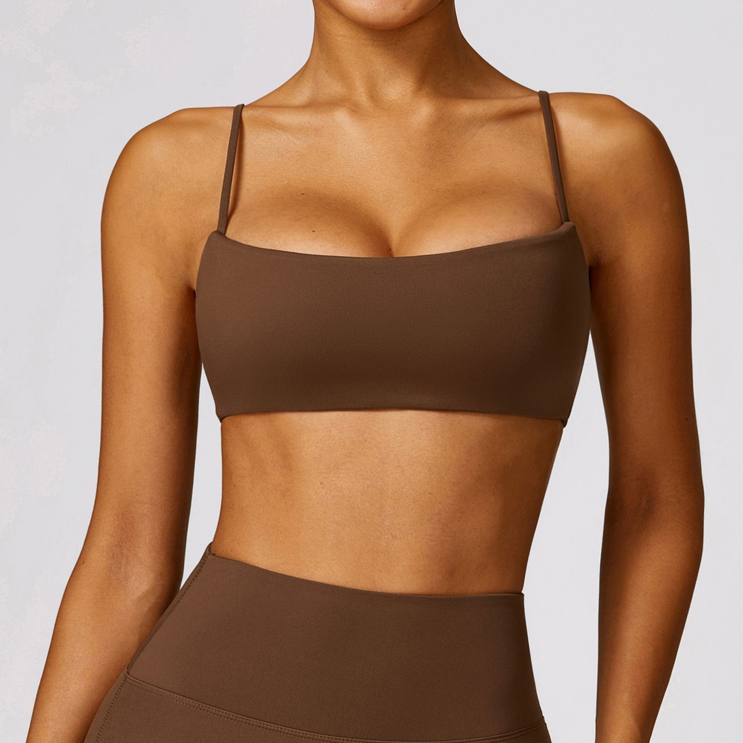 Strip Quick-Drying Sports Bra