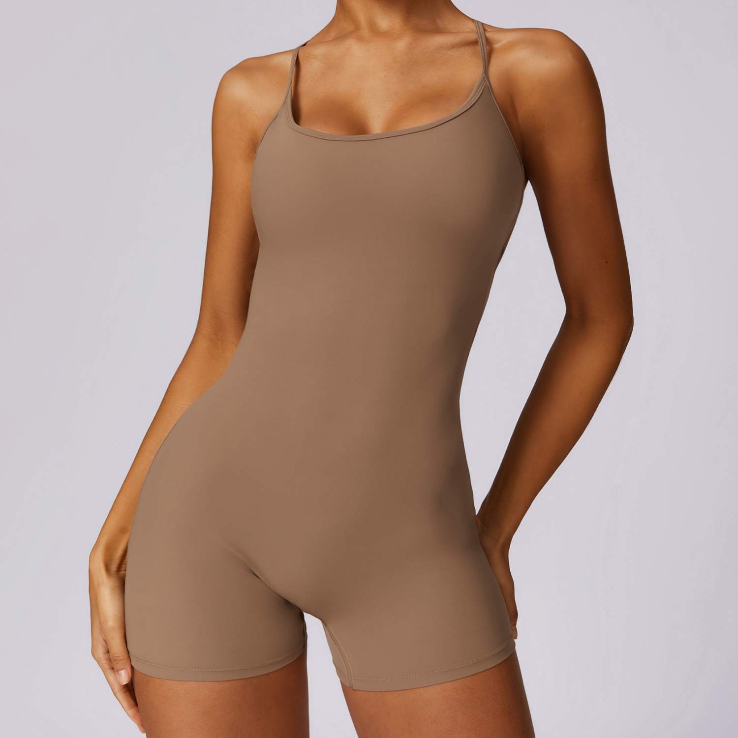 Quick-Dry Seamless Sports Bodysuit