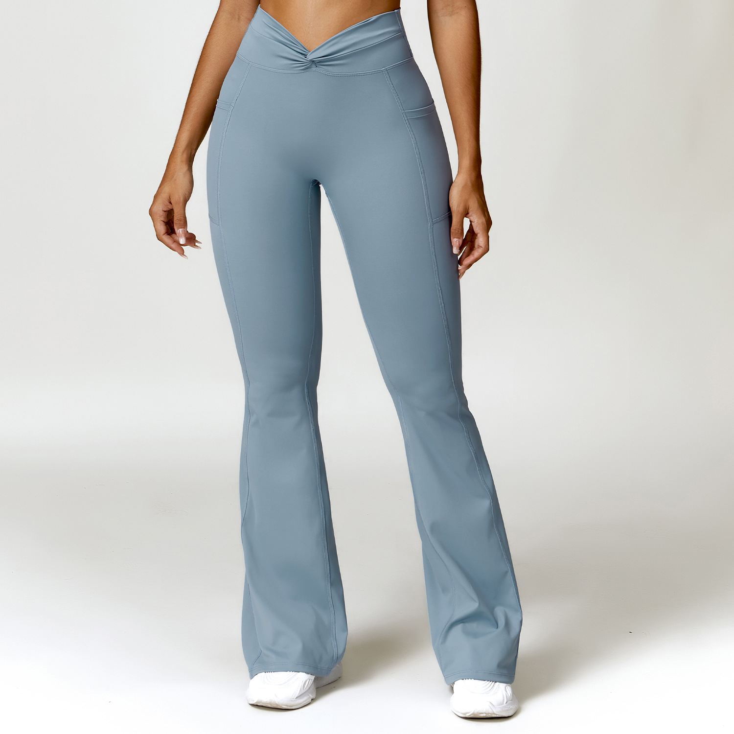 High-Waist Flare Leggings