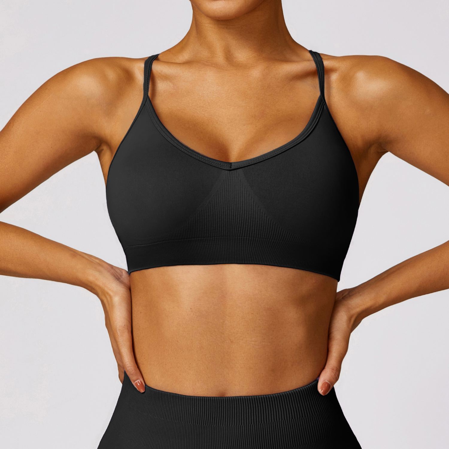 Quick-Drying Seamless Sports Bra