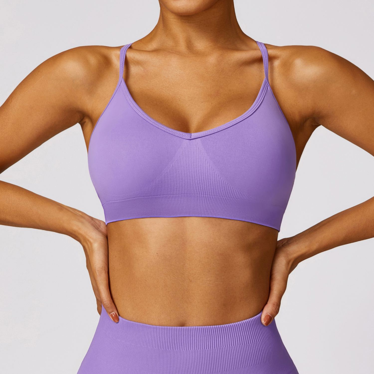 Quick-Drying Seamless Sports Bra