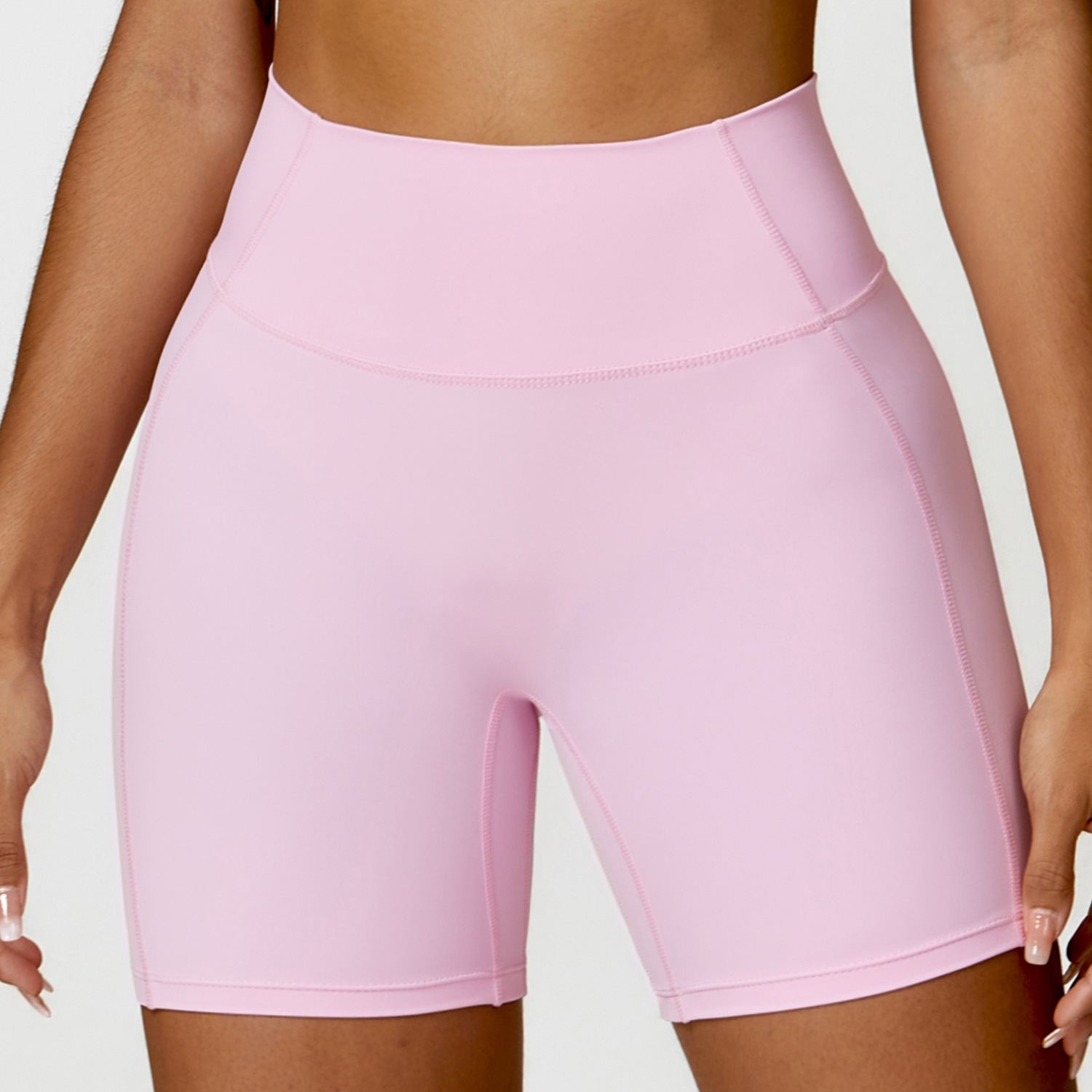 High-Waist Yoga Sports Shorts