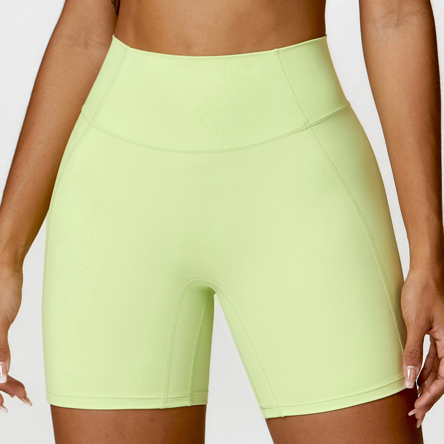 High-Waist Yoga Sports Shorts