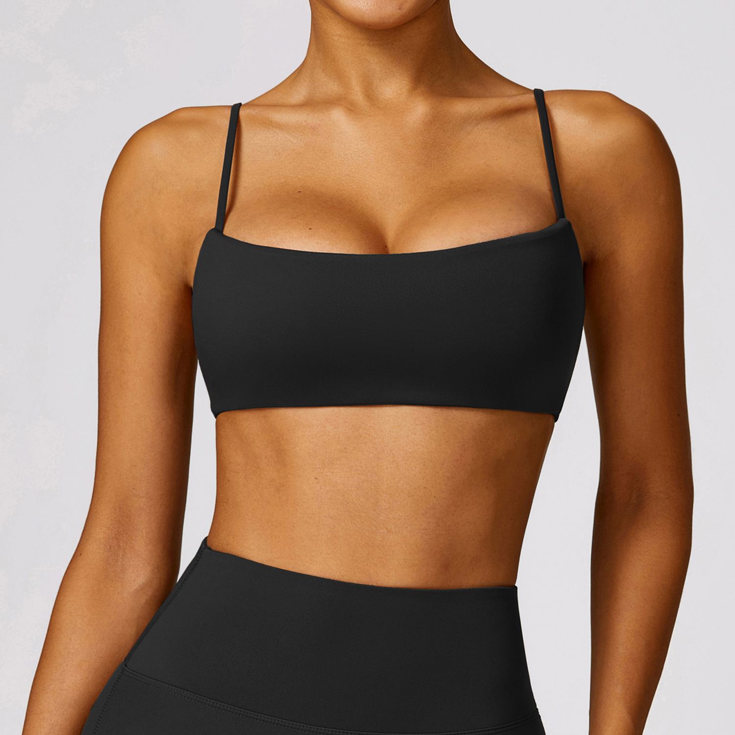 Strip Quick-Drying Sports Bra