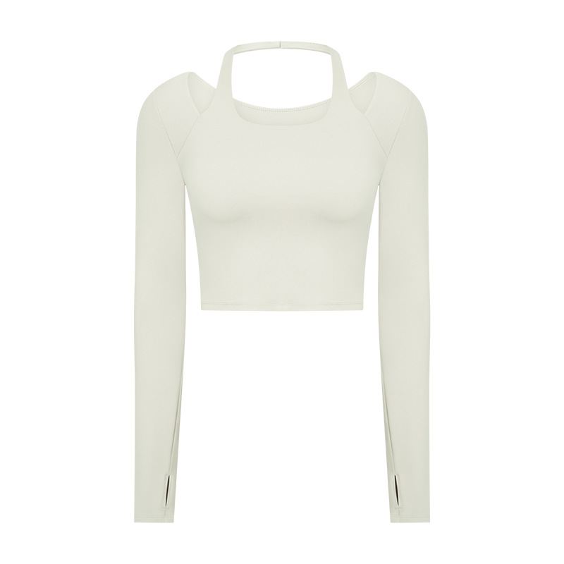 Halter Neck Yoga Long Sleeve